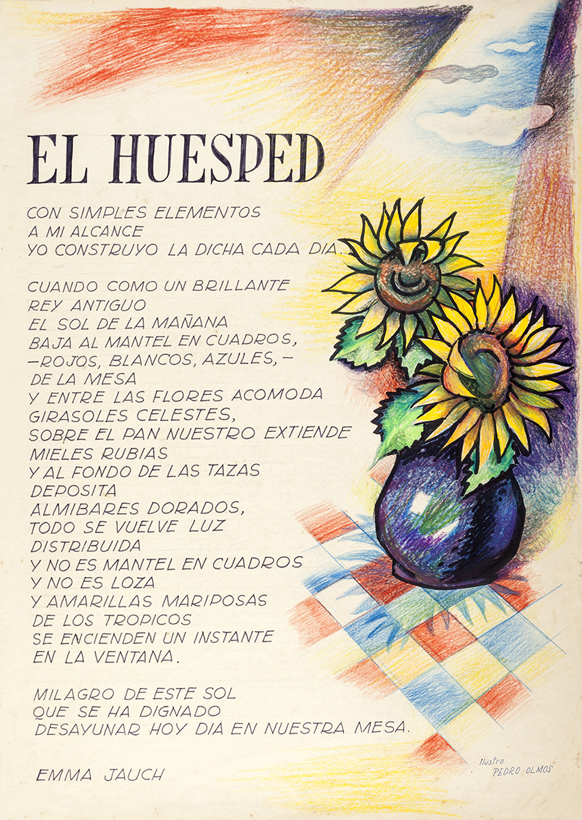 Poemas Ilustrados | Museo de Arte y Artesanía de Linares