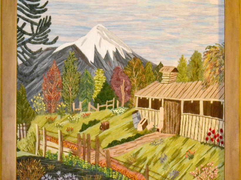 Martina Daille exhibe sus obras.