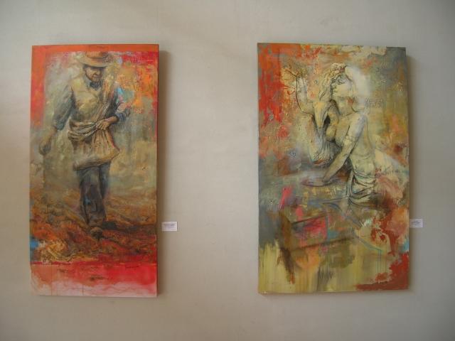 De las artistas Fabiola León y M° Eugenia Riquelme