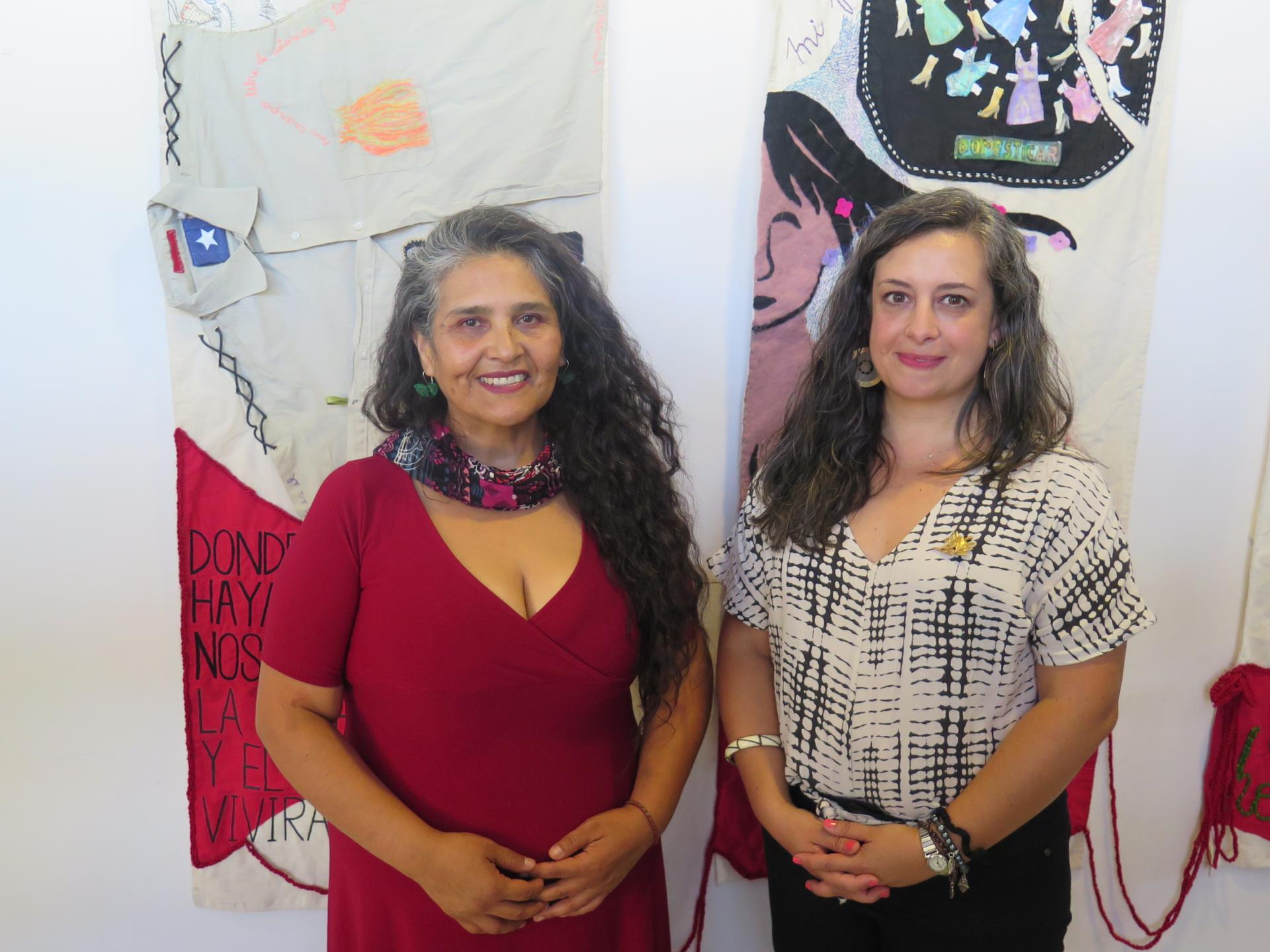 Johane Bravo y Margarita Valenzuela.