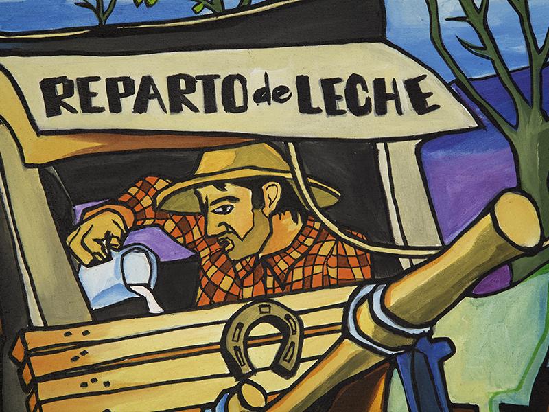 El lechero (detalle), 2003