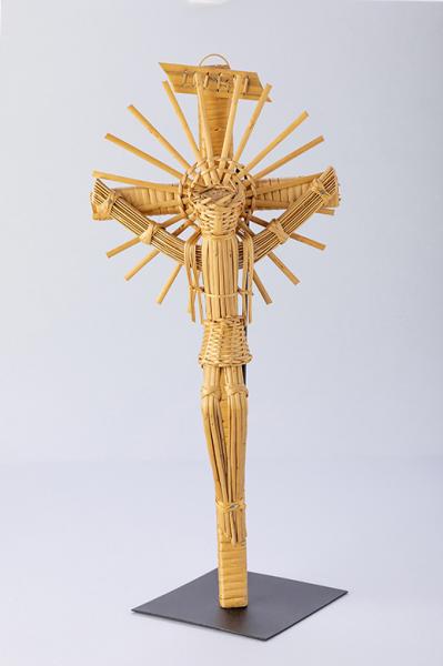Crucifixión de mimbre