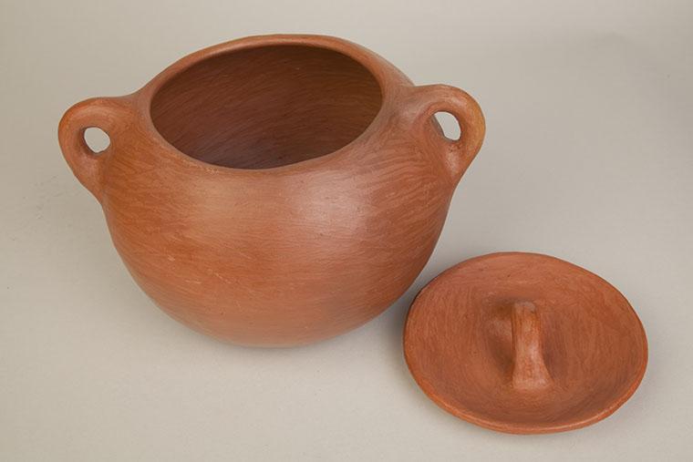 Olla porotera, vista superior Olla porotera, vista superior